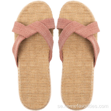 Hem andningsbara halkfria Mute Flax Slides